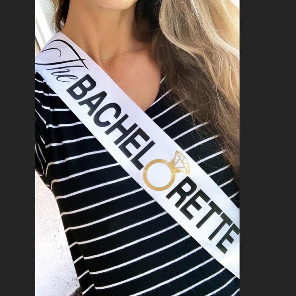 NWT Bachelorette Sash “The Bachelorette” Bachelorette party bride bridesmaid